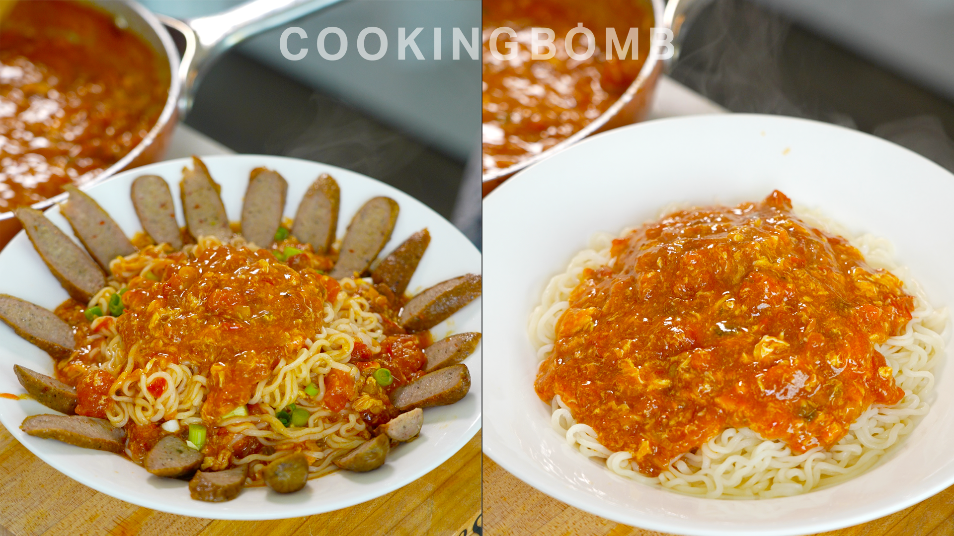 Tomato Egg Instant Noodles (My Chinese Way!) – CookingBomb