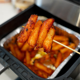 Air Fryer Spicy Rice Cakes