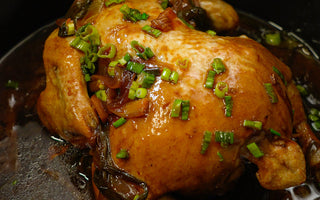 Scallion Braised Chicken (No Water Needed)