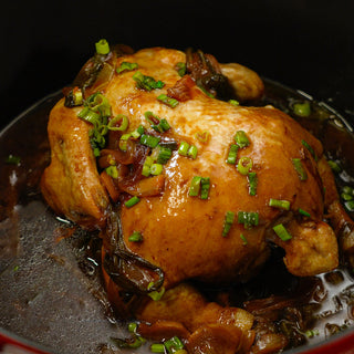 Scallion Braised Chicken (No Water Needed)