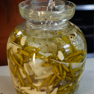 Pickled Bamboo with Wild Peppers
