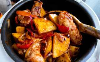 Rice Cooker Chicken Wings with Vegetables (No Stove Needed!)